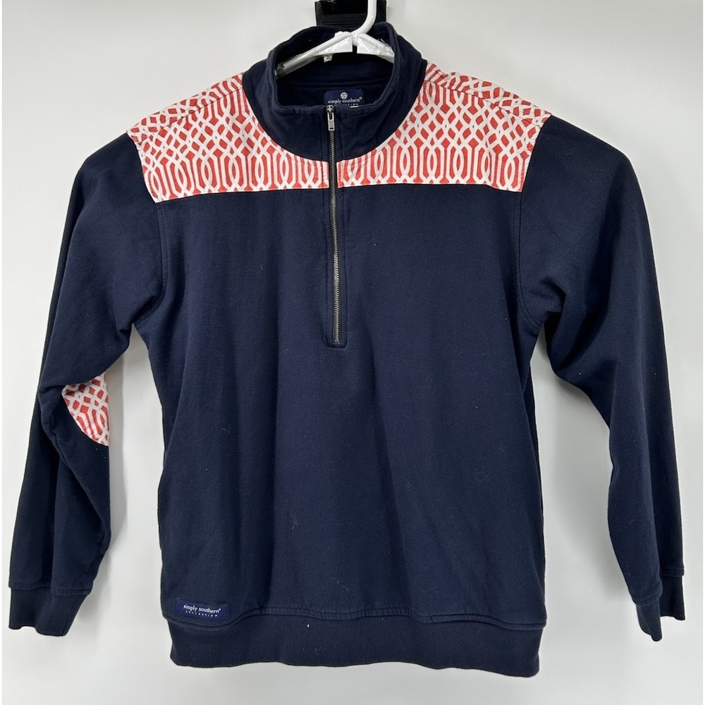 Simply Southern Collection Quarter Zip Pullover Women's Size Large‎